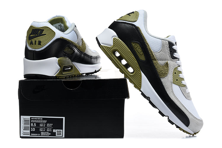 Nike Air Max 90 QS Sneakers White Olive Black