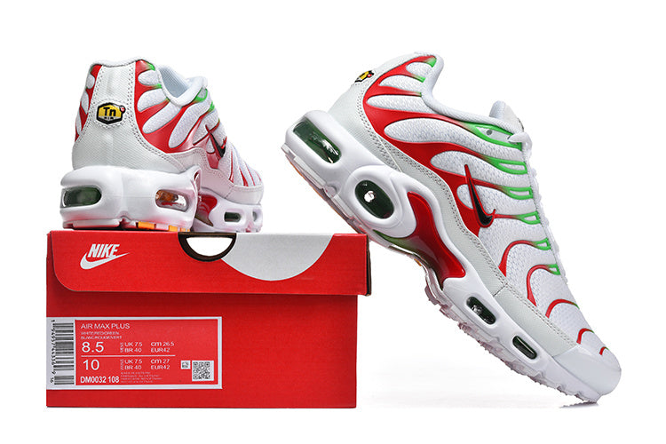 Nike Air Max Plus White Red Green Sneakers DM0032-108