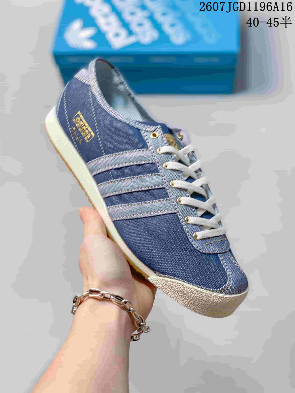 adidas Spezial Denim Sneakers Blue Bird