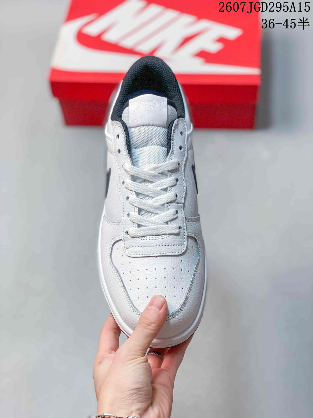 Nike SB Dunk Low Pro White Black Sneakers 2607TGD295A15