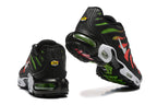 Nike Air Max Plus Sneakers Black, Coral and Green