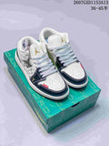 Nike SB Dunk Low White Navy Gold Sneakers QL1988-00