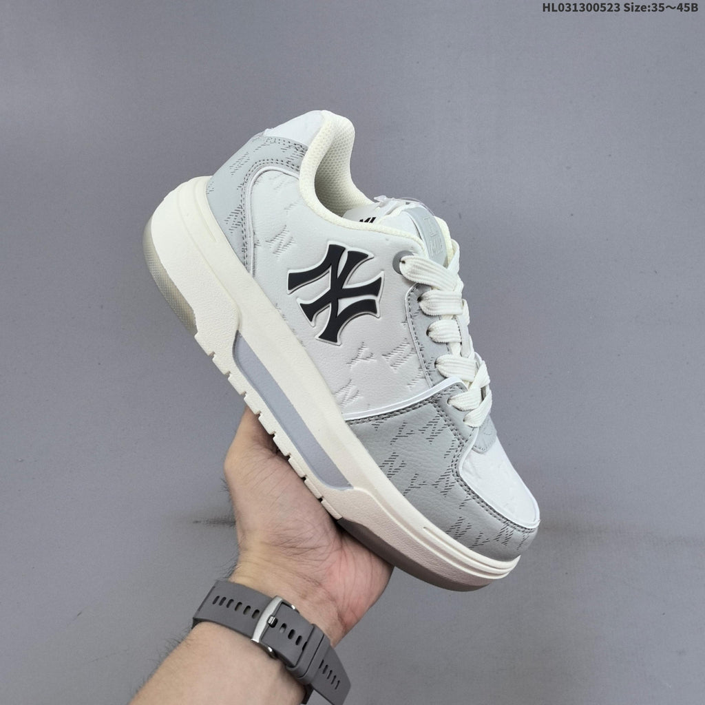 MLB Chunky Liner Embossed Monogram Low-Top Sneakers