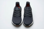 adidas UltraBoost 21 Running Shoes, Charcoal and White FY0372