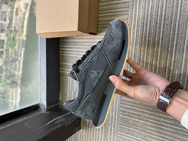 Le Coq Sportif AN-13 Charcoal Sneakers with Gum Sole