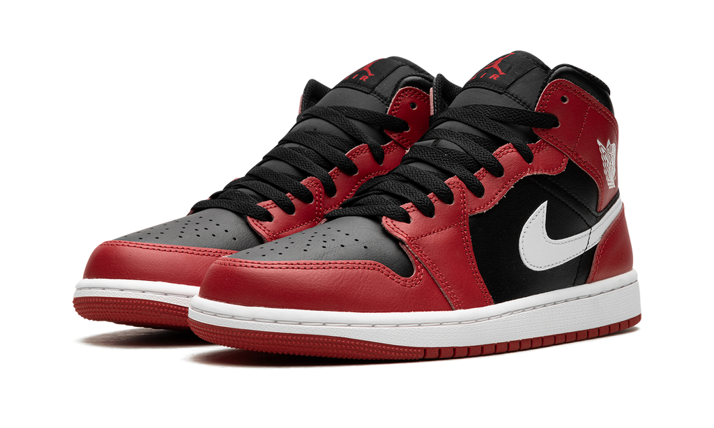 Jordan 1 Mid Gym Red Black White (2024)