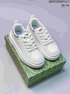 Gucci Screener GG High-Top Sneakers White 2607GDD607A17