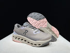 On Cloudsurfer Trail 2 Waterproof Trail Shoes Pink/Brown Grey