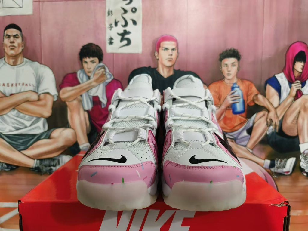 Nike Air More Uptempo Donut Pink Sneakers