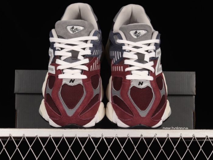 New Balance 9060 U9060GBN Burgundy Navy Sneakers