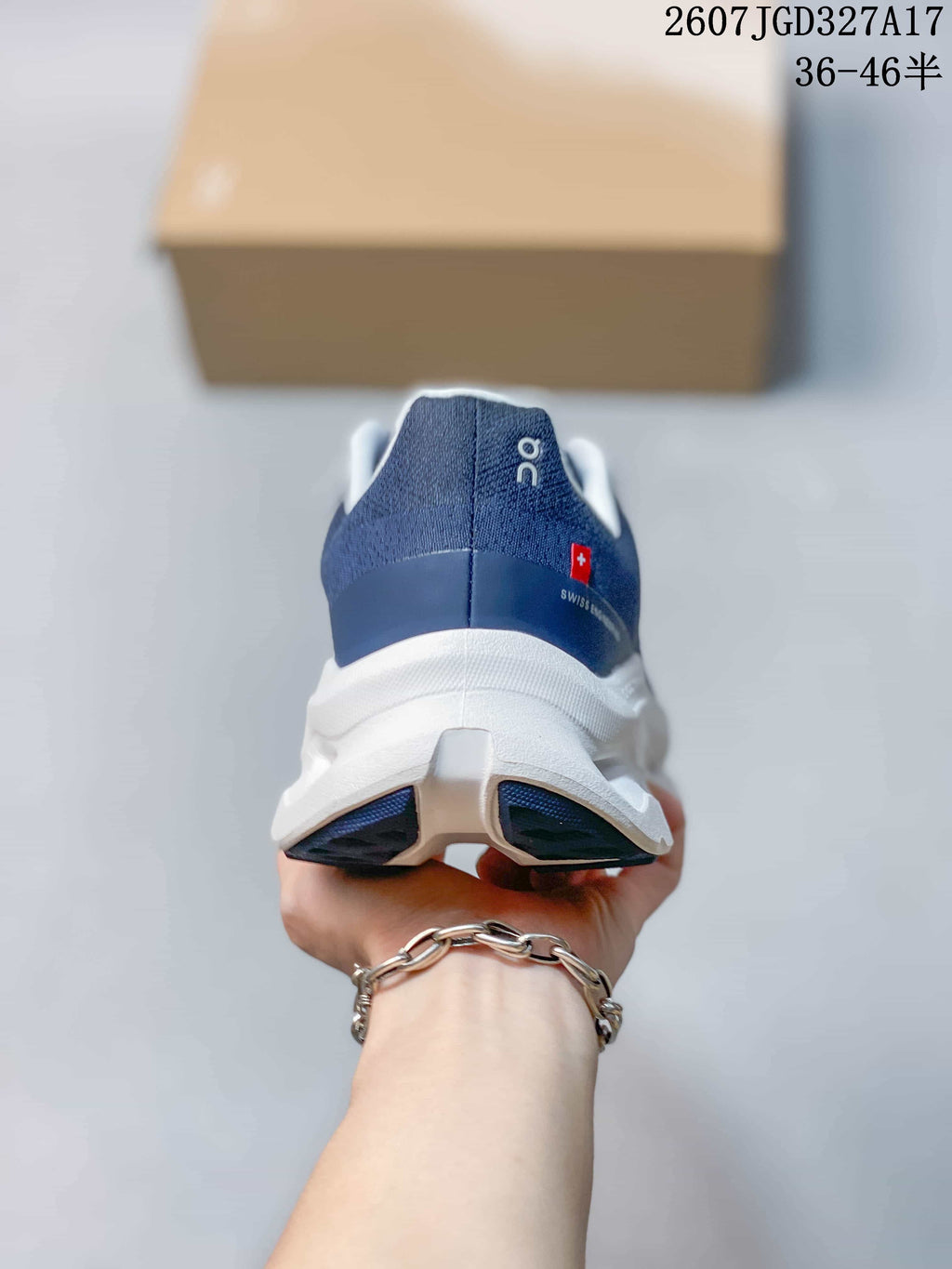 On Cloudtilt Sneakers Navy and White 3ME10101783