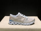 On Cloud X 4 Sneakers in Silver and Blue