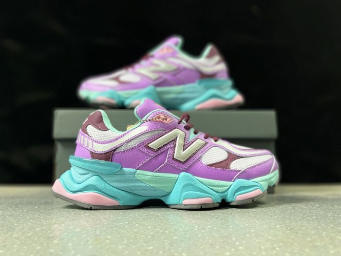 New Balance 9060TMB Sneakers in Purple and Aqua