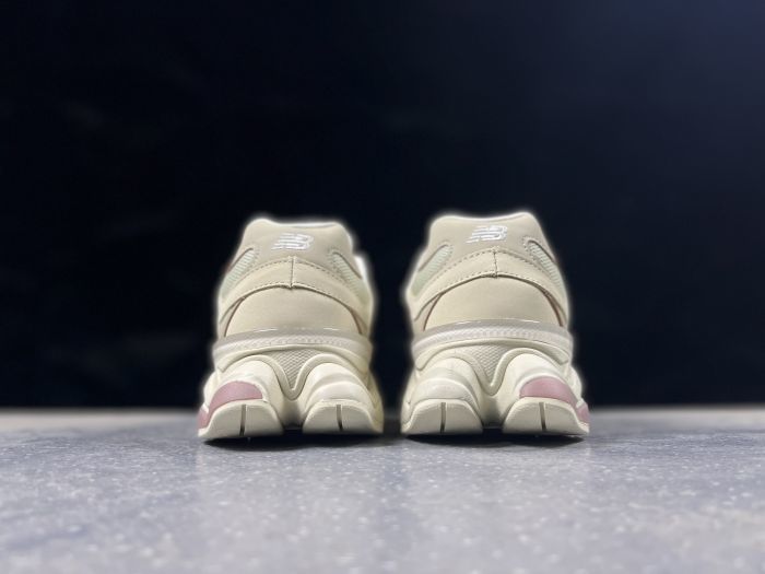 New Balance 9060ZGC Sneakers in Cream and Mauve
