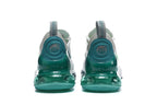 Nike Air Max 270 White and Green Sneakers