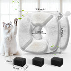 Pet Fountain Replacement Filters and Sponge Pads Set