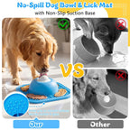 Slow Feeder Dog Bowl and Lick Mat with Ball