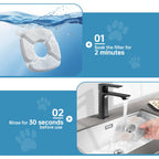 Pet Fountain Replacement Filters and Sponge Pads Set