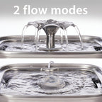 Stainless Steel Automatic Pet Water Fountain with Filters