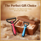 Dematting Comb Undercoat Rake Deshedding Brush for Pets