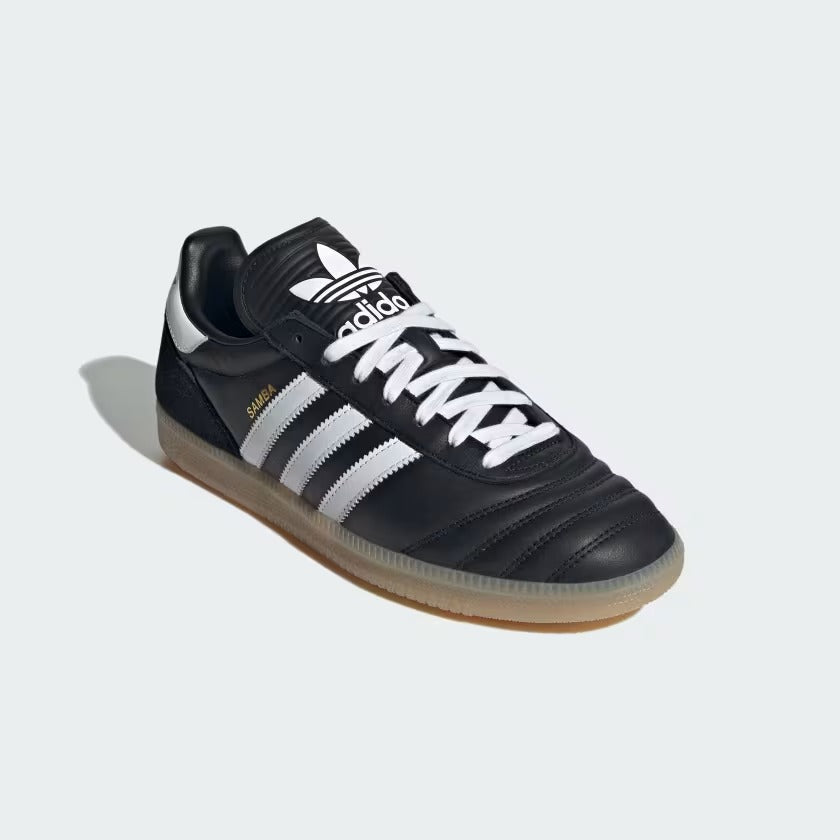 Men's Adidas Samba JP Shoes - Black/White/Gum
