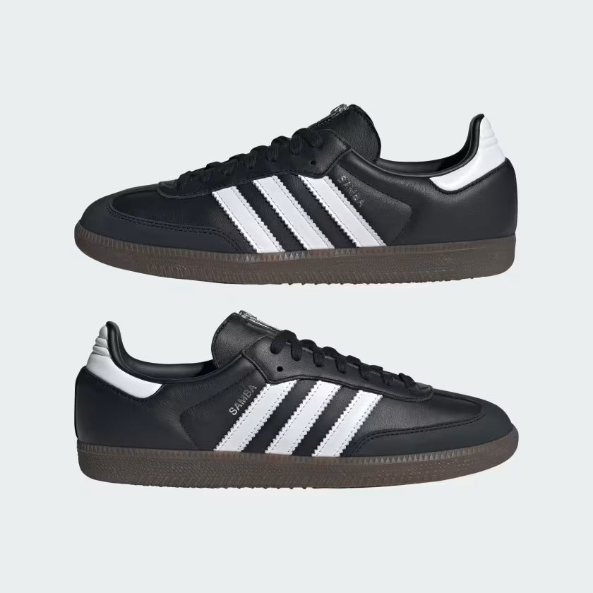 Men's Adidas x Jeremy Scott Samba OG - Core Black/Cloud White