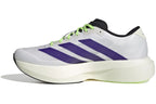 Men's Adidas Adizero EVO SL Shoes - Cloud White/Collegiate Purple/Lime Burst