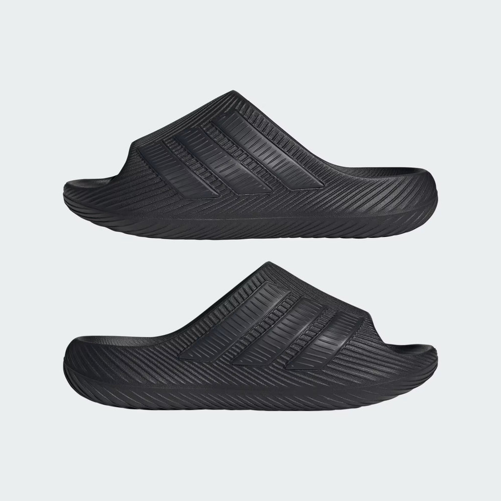 Men's Adidas Purechill Slides - Core Black / Carbon