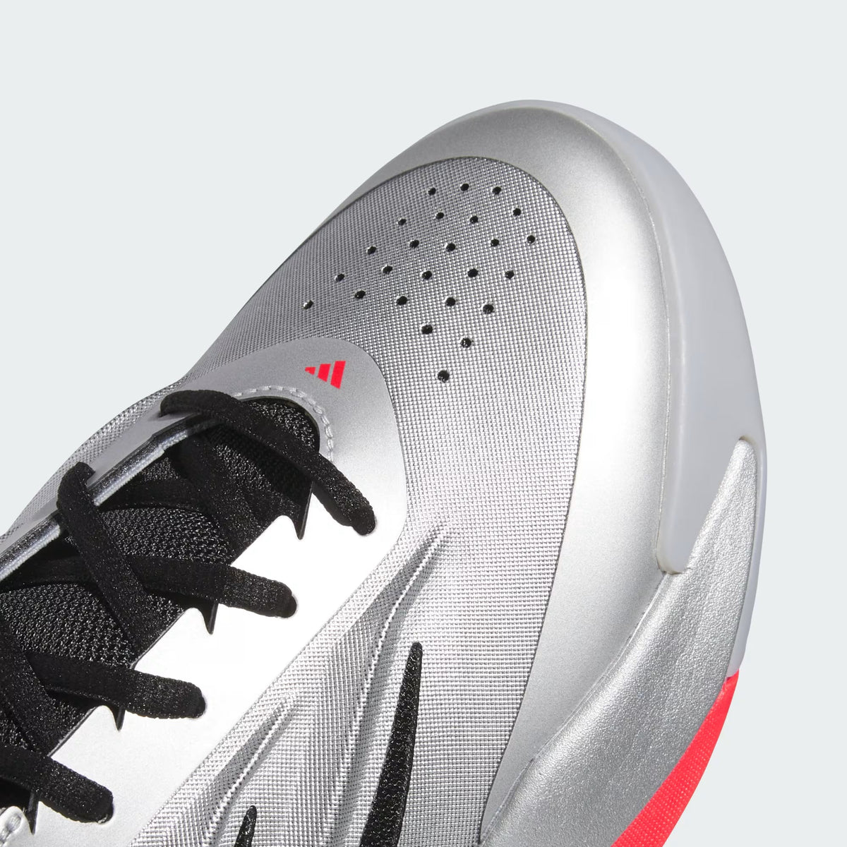 Men's Adidas CRAZY ENERGY Shoes - Silver Metallic / Core Black / Lucid Red