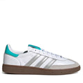 Men's Adidas Handball Spezial Mercedes - Cloud White / Silver Metallic