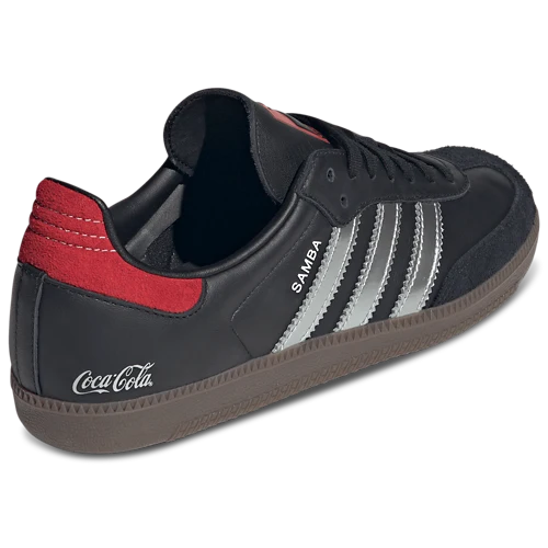 Men's Adidas Samba Coca-Cola - Core Black/Silver/Red