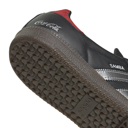 Men's Adidas Samba Coca-Cola - Core Black/Silver/Red