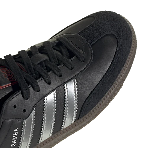 Men's Adidas Samba Coca-Cola - Core Black/Silver/Red