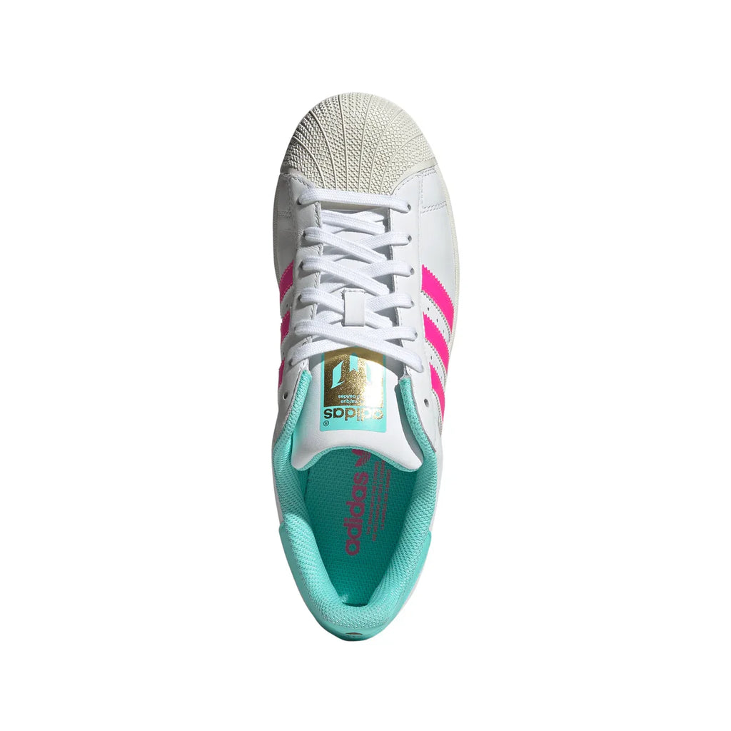 Men´s Adidas Superstar Messi - White/Pink/Aqua