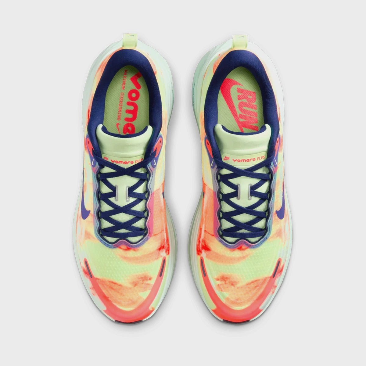 Nike Vomero Plus - Barely Volt / Hot Lava / Blue Void / Indigo Burst