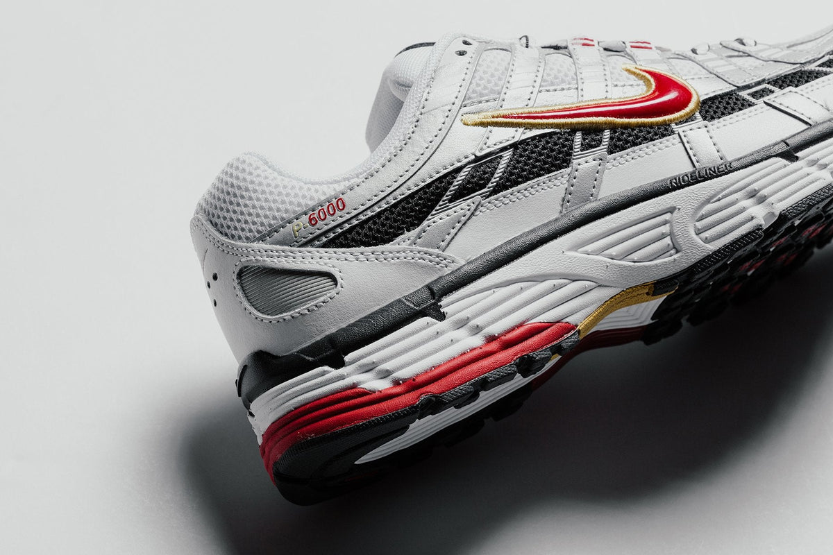 Women's P-6000 - White/Varsity Red/ Metallic Platinum