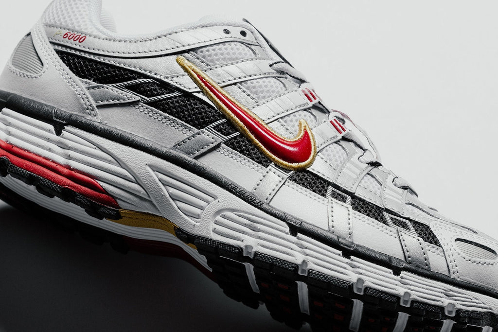 Women's P-6000 - White/Varsity Red/ Metallic Platinum