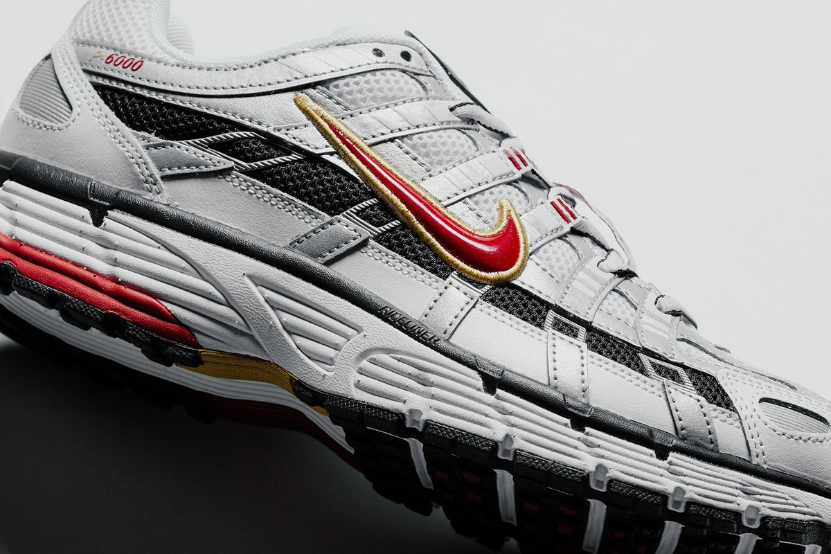 Women's P-6000 - White/Varsity Red/ Metallic Platinum