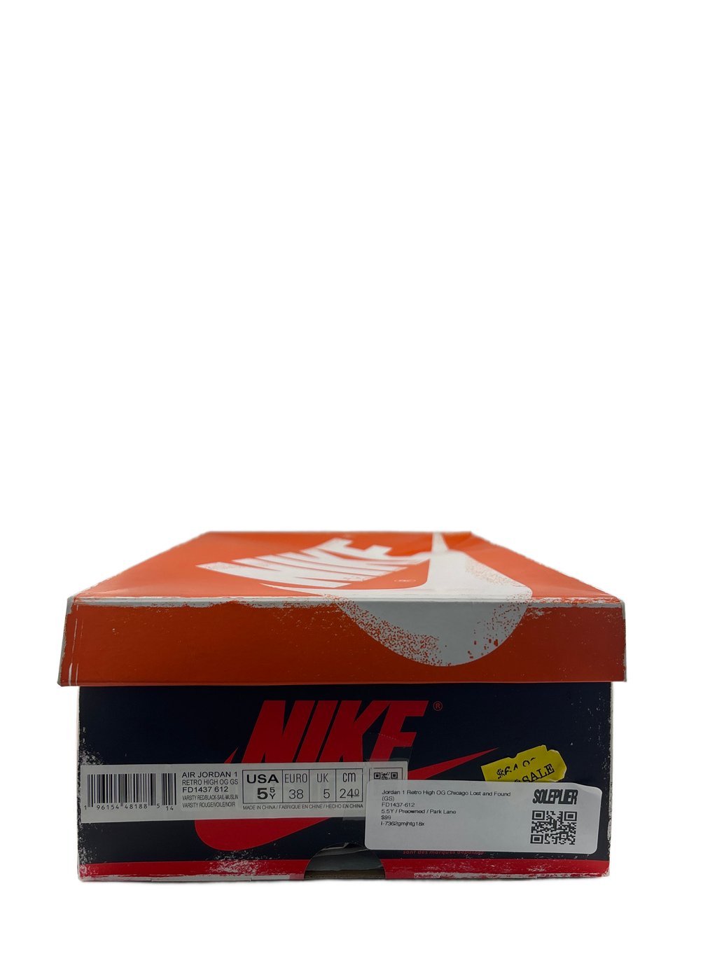 Jordan 1 Retro High OG Chicago Lost and Found (GS)
