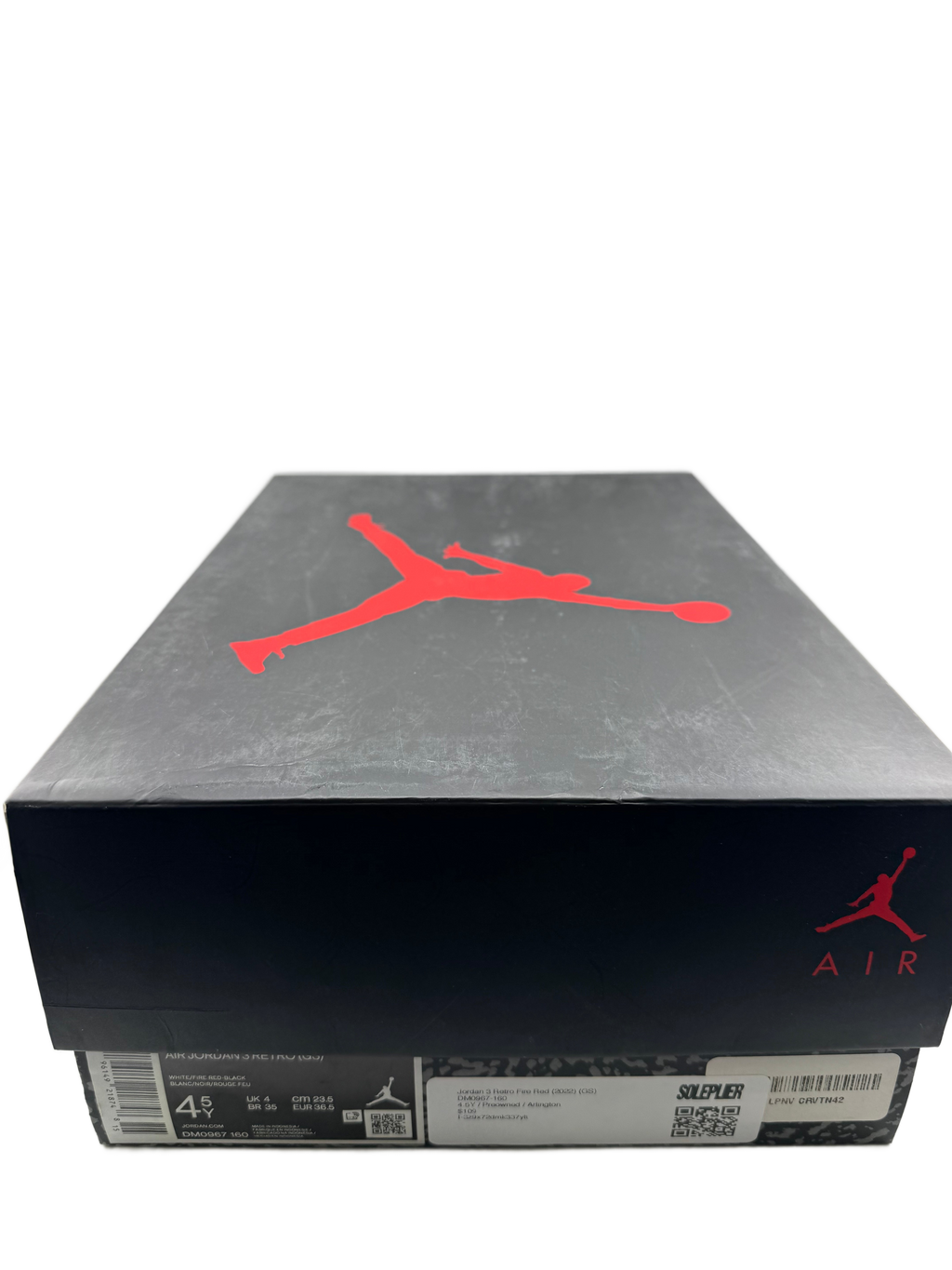 Jordan 3 Retro Fire Red (2022) (GS)