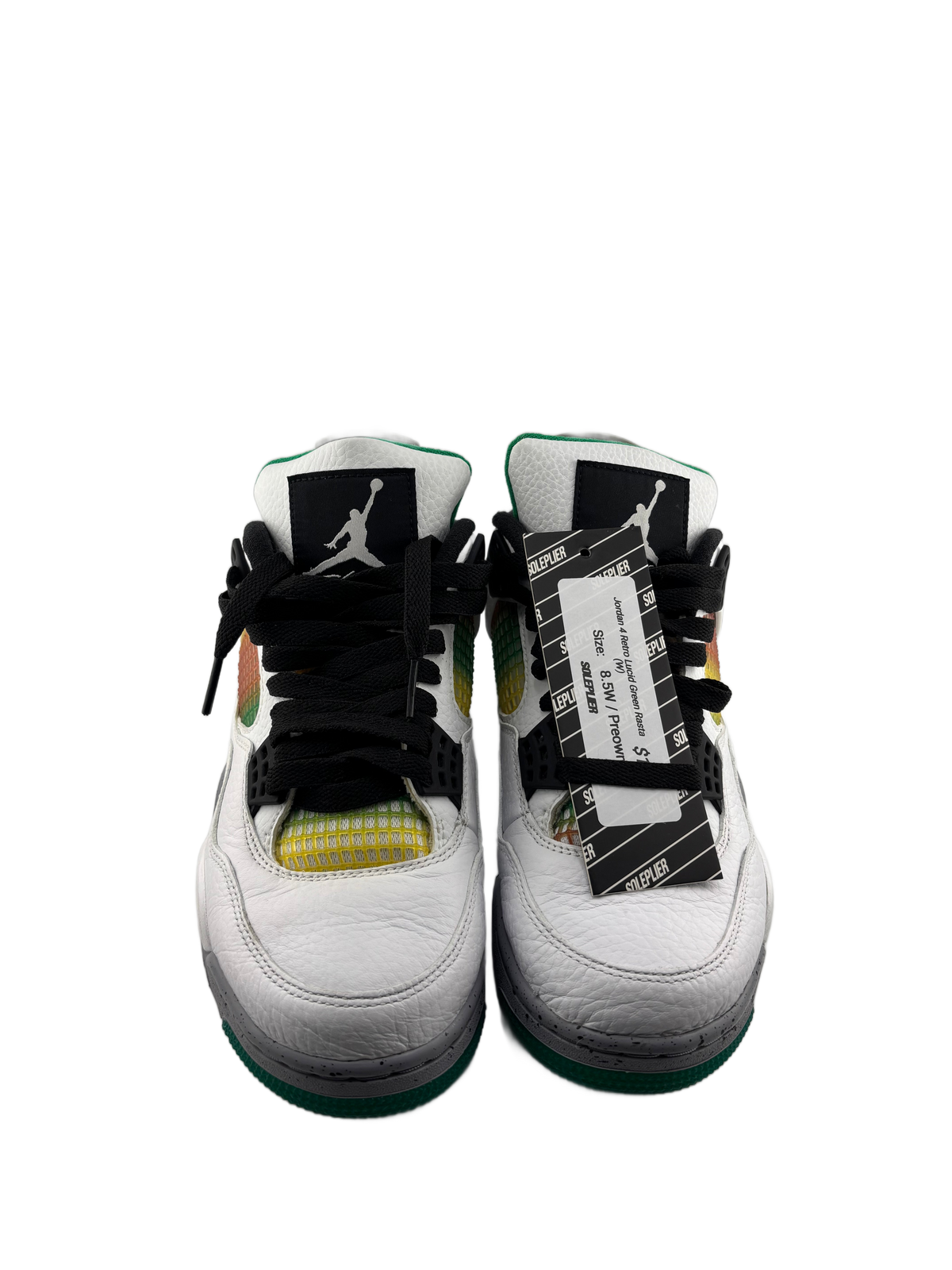 Jordan 4 Retro Lucid Green Rasta (W)