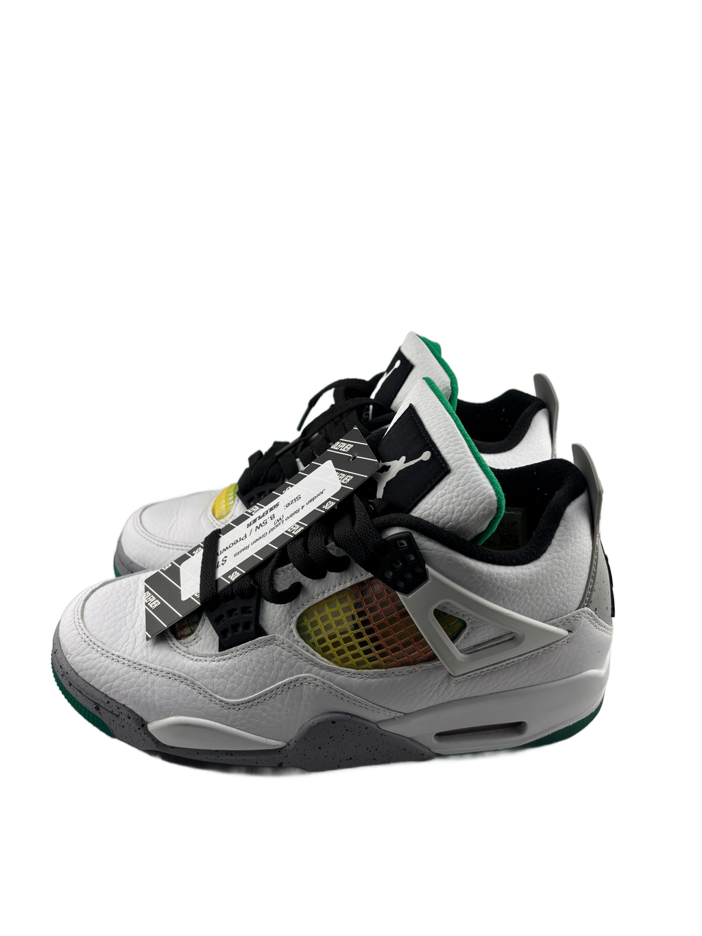 Jordan 4 Retro Lucid Green Rasta (W)