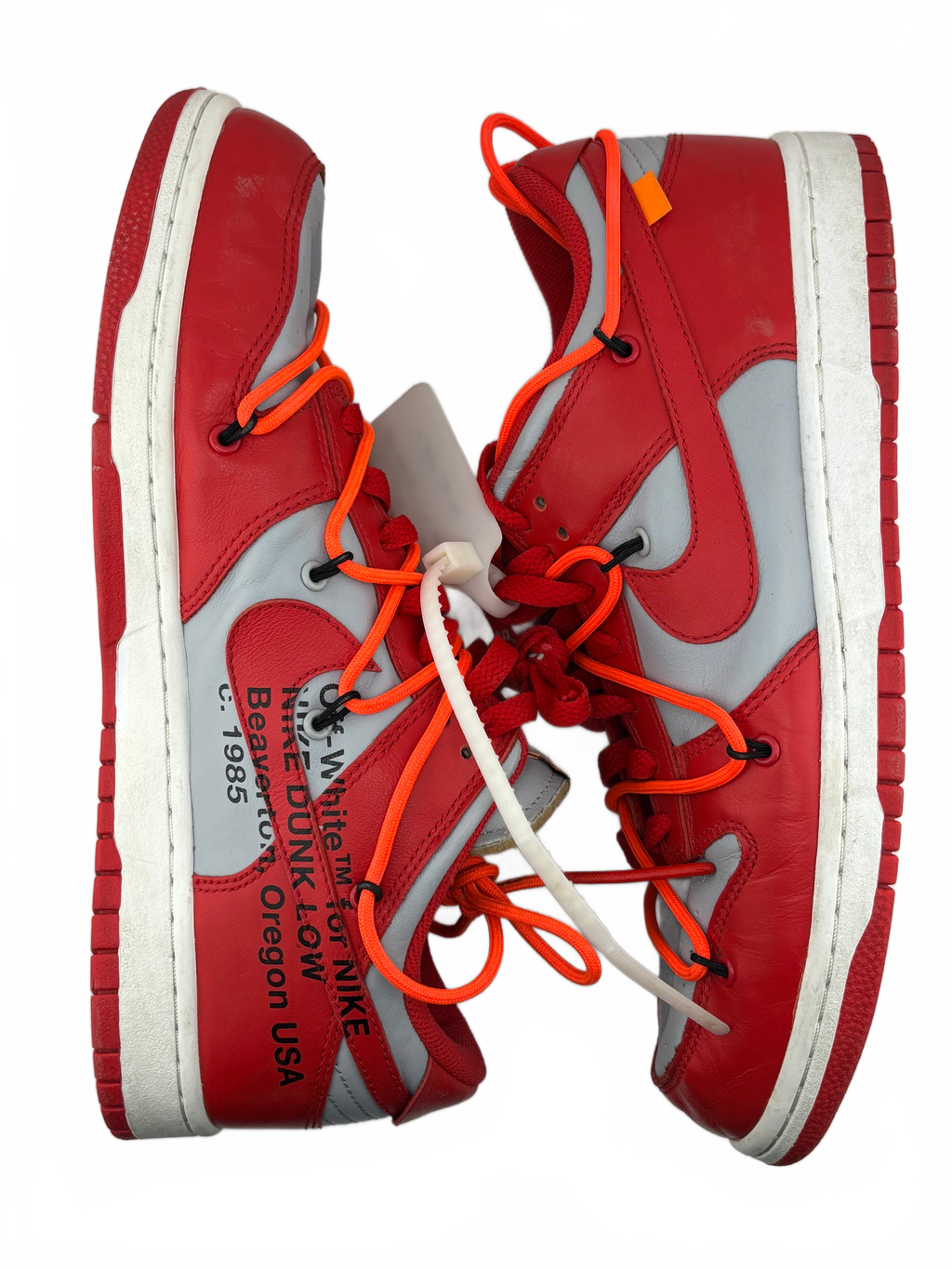 Nike Dunk Low Off-White University Red