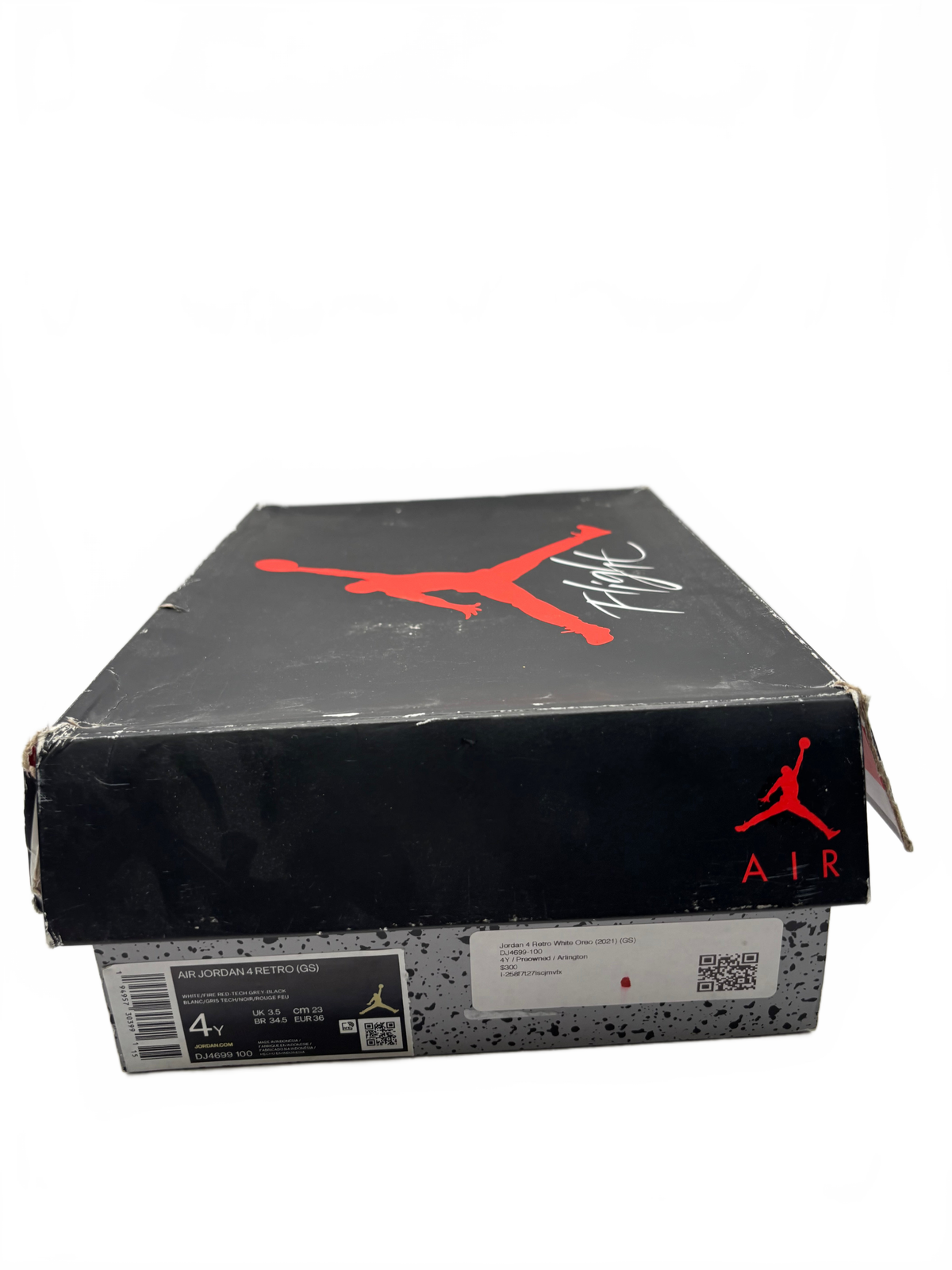 Jordan 4 Retro White Oreo (2021) (GS)