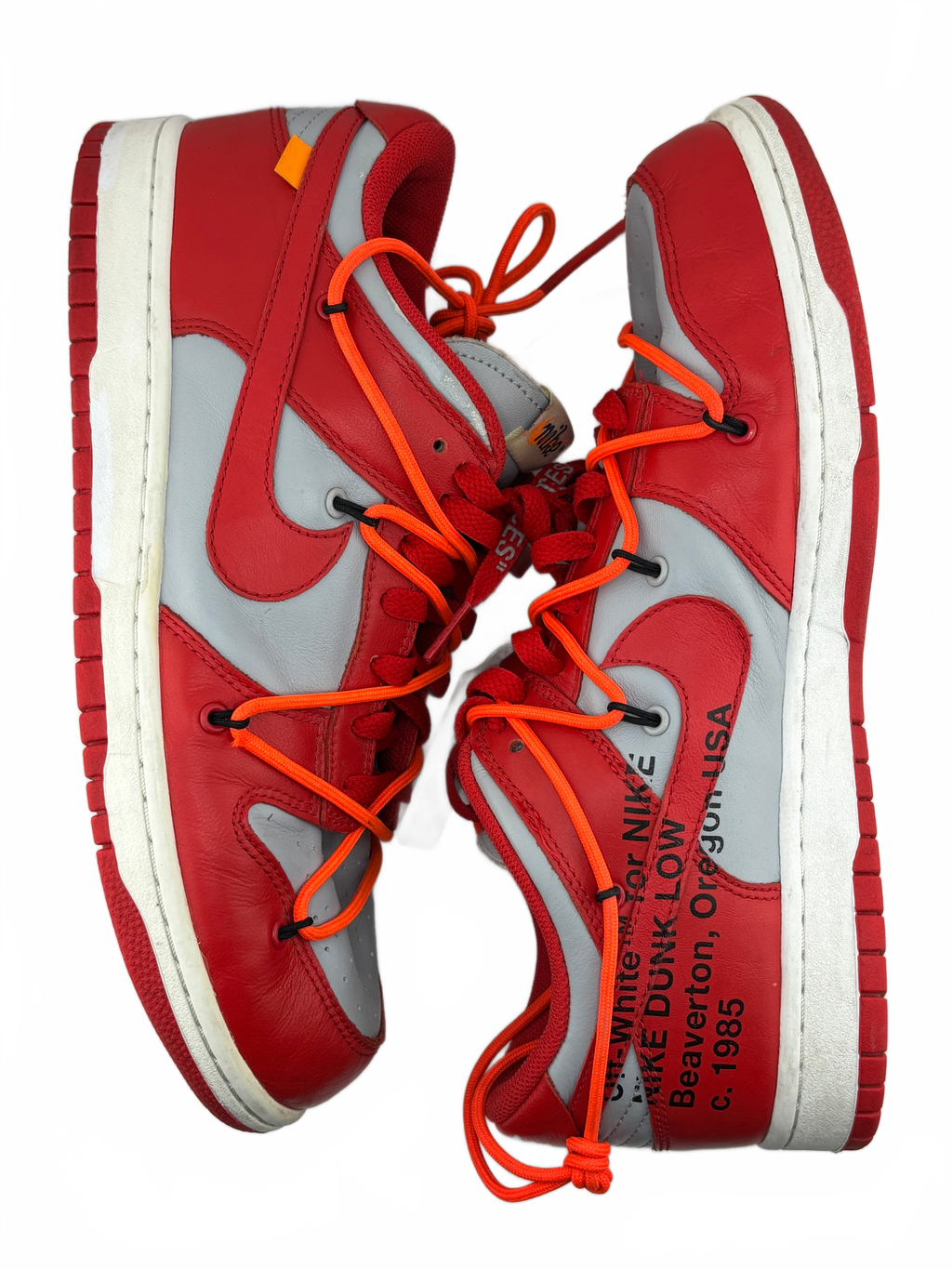 Nike Dunk Low Off-White University Red
