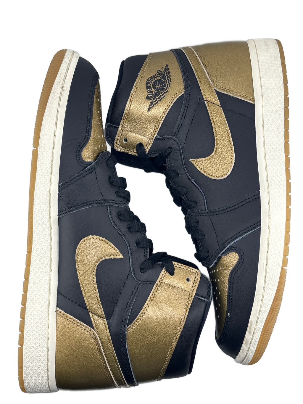 Jordan 1 Retro High OG Black Metallic Gold
