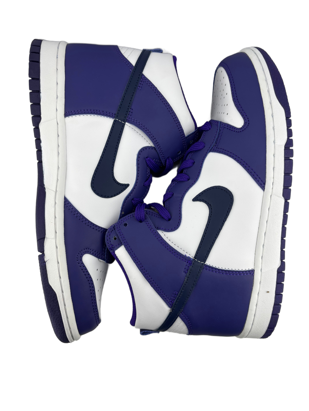 Nike Dunk High Electro Purple Midnght Navy (GS)
