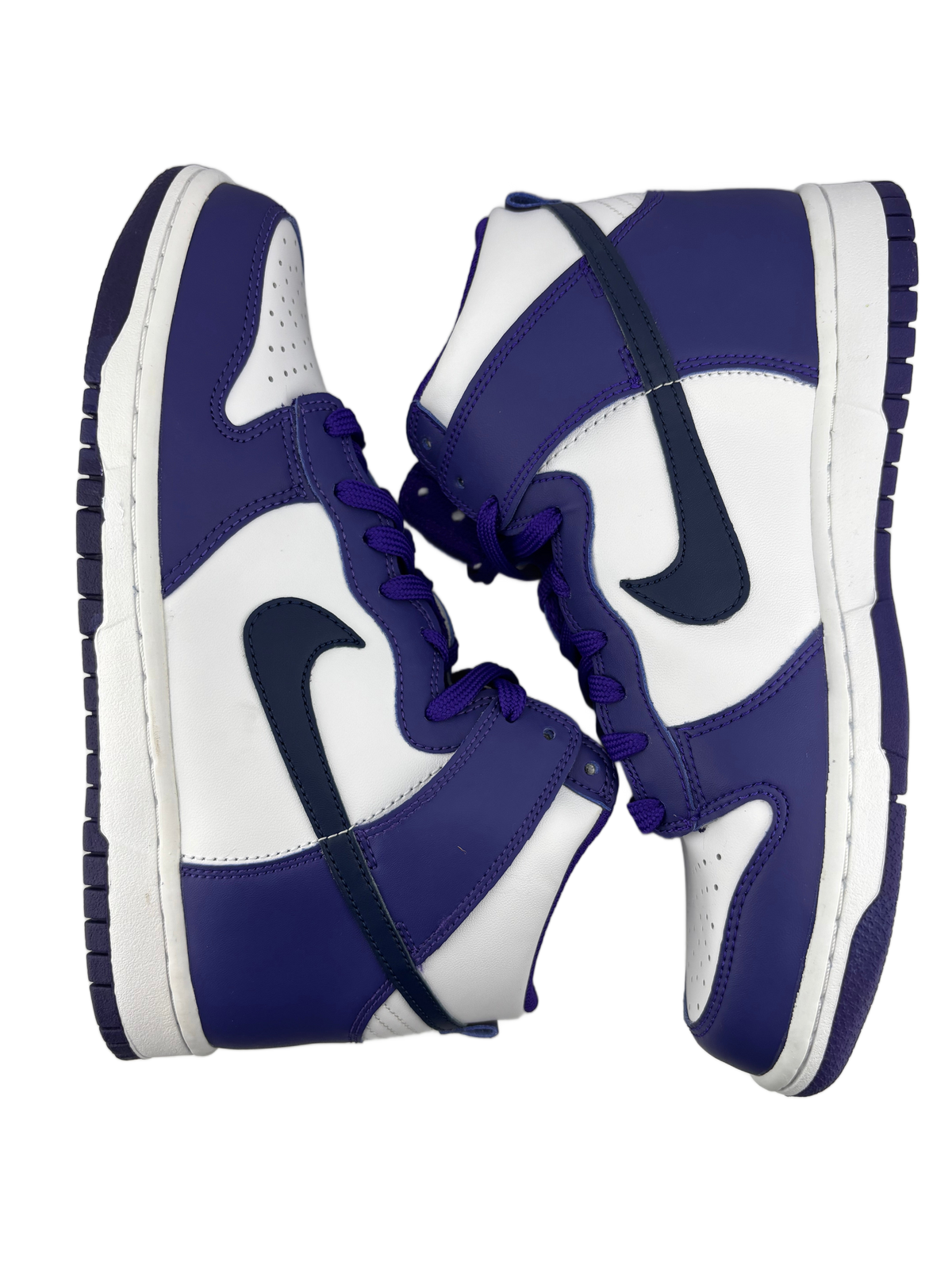 Nike Dunk High Electro Purple Midnght Navy (GS)