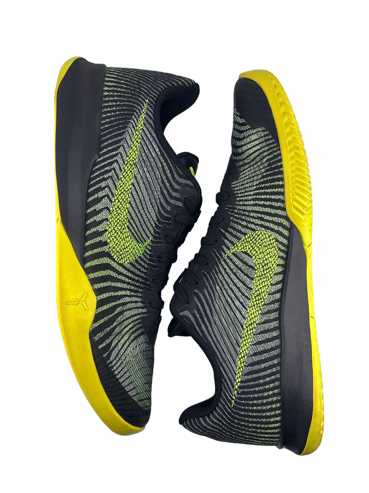Nike KB Mentality 2 Black Volt Wolf Grey