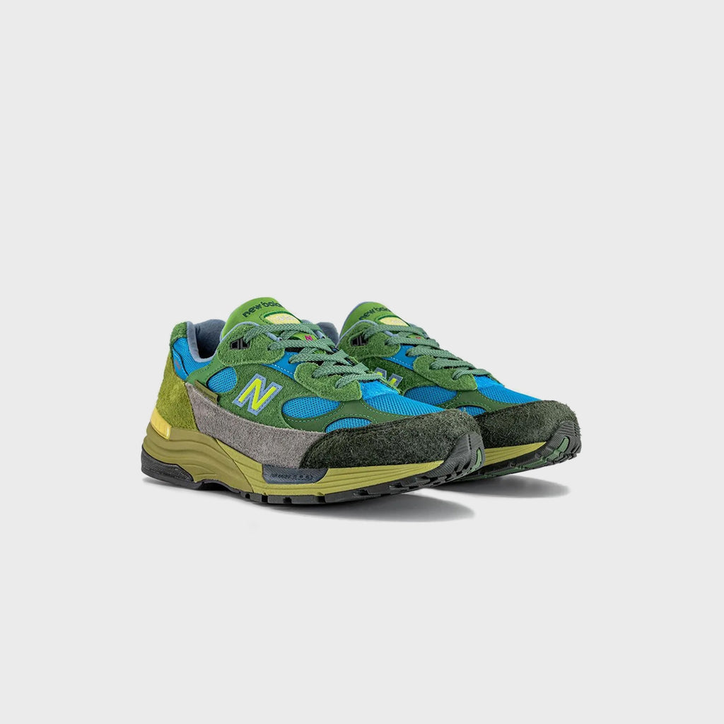 New Balance x Salehe Bembury Made in USA 992 - Green / Blue